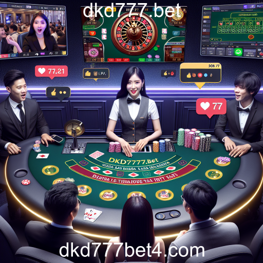Cassino ao Vivo: A Experiência Imersiva do dkd777.bet